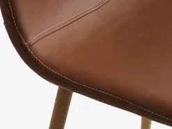 ALSTED + JONSTRUP Spisebordssæt|ALSTED L160 bord eg + 4 JONSTRUP stole cognac/eg