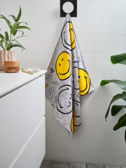 SMILEY Børnehåndklæder|Badehåndklæder|Badehåndklæde 70x140