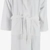STIGEN Badekåber|Badekåbe mikrofiber frotté S/M hvid KRONBORG