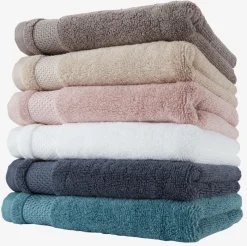 NORA Badehåndklæder|Gæstehåndklæder|Badelagen 100x150 KRONBORG Mørkeblå