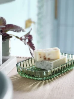 KATTARP Badeværelsesopbevaring|Diverse|Bakke 12x19cm grøn