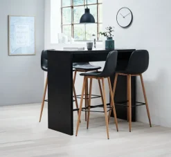 BROHAVE Barstole Og Barborde|Barstole Og Barborde|Barbord 50x120 sort