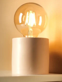 ARNOLD Dekorativ Belysning|Batterilampe Ø9xH16cm m/timer