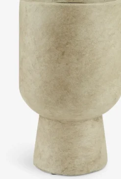 SOLVI Blomsterpotter|Blomsterpotte Ø25xH40cm grøn