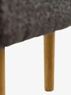 HAGEBRO Bænke|Entrebænke|Bænk t stof/natur Mørkegrå