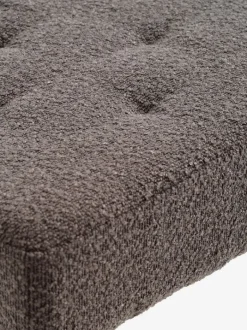 HAGEBRO Bænke|Entrebænke|Bænk t stof/natur Mørkegrå