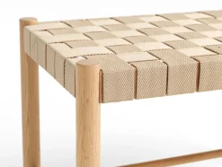 VADEHAVET Bænke|Entrebænke|Bænk med hylde eg/natur