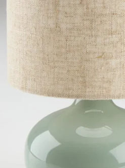 EIVIN Lamper|Bordlampe Ø15xH25cm porcelæn