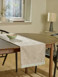 BRUNELLE Bordløbere|Bordløber 40x150 beige