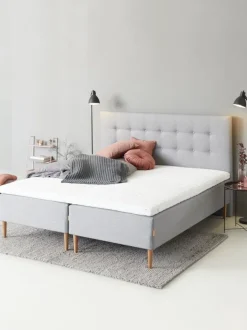 GOLD B20 MEMORY Andre Størrelser|180 X 200 Cm|Boxmadras 90x200 Grå-27