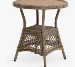 MAGLEBJERG Cafeborde|Firkantede Haveborde|Cafébord Ø70 natur