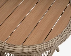 MAGLEBJERG Cafeborde|Firkantede Haveborde|Cafébord Ø70 natur