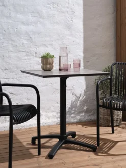 TIPMOSE Firkantede Haveborde|Runde Haveborde|Cafébord B70xL70 grå