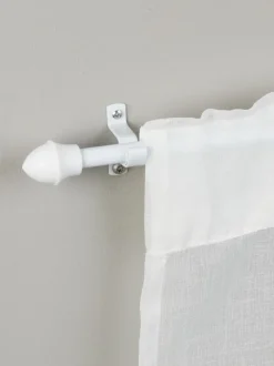 JYSK Gardinstænger|Cafestang Ø12mm 85-135cm hvid