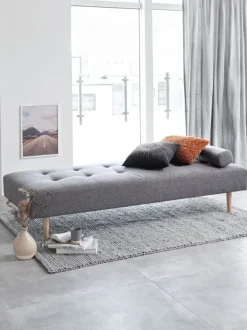 NOREFJELL Daybeds|Sovesofaer|Daybed 200x80 t stof/egefarve Mørkegrå