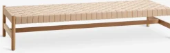 VADEHAVET Daybeds|Sovesofaer|Daybed 189x67 naturfarvet stof/eg
