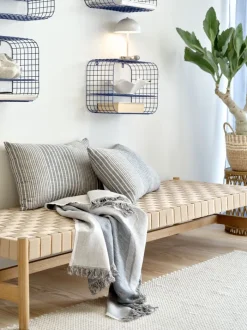 VADEHAVET Daybeds|Sovesofaer|Daybed 189x67 naturfarvet stof/eg