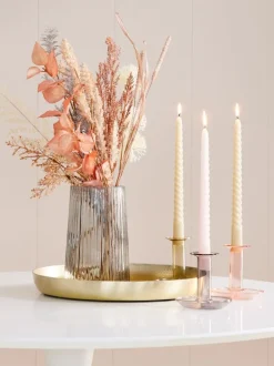 ERLING Dekorativt Tilbehør|Dekorationsbakke Ø34xH4cm messing