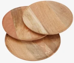 GERNER Dekorativt Tilbehør|Dekorationsbakke Ø30cm træ