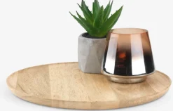 GERNER Dekorativt Tilbehør|Dekorationsbakke Ø30cm træ
