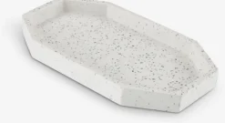 JESPER Dekorativt Tilbehør|Dekorationsbakke B14xL25cm hvid