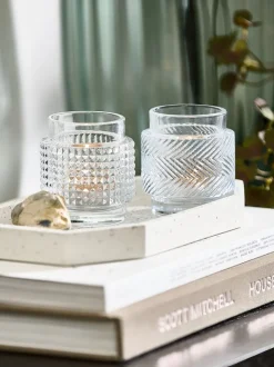 JESPER Dekorativt Tilbehør|Dekorationsbakke B14xL25cm hvid