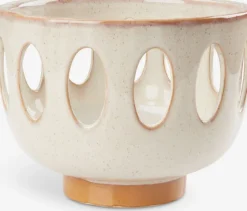 ESKIL Dekorativt Tilbehør|Dekorationsskål Ø20xH16cm beige