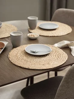 BUKKETORN Dækkeservietter|Dækkeserviet Ø38 natur