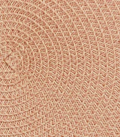 KUNGSMYNTA Dækkeservietter|Dækkeserviet Ø38 rosa/gul Rosa,Gul