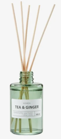 MOHEDA Badeværelsesopbevaring|Duftpinde|Duftpinde tea & ginger 100ml