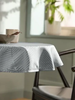 BLOMME Duge|Dug Ø120 grå