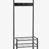 ELVERUM Entremøbler Diverse|Entremøbel 3 hylder sort stål