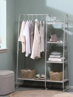 RAVNKILDE Entremøbler Diverse|Entremøbel 4 hylder lys sand