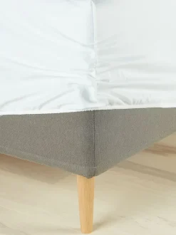 TINE Lagner|Faconlagen satin 90x200x35 Hvid