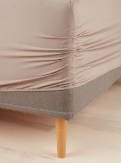 VIVIAN Lagner|Faconlagen 90x200x35 mørk sand Mørksand