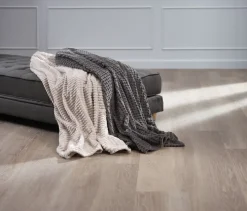 HAGTORN Plaider|Fleeceplaid 140x200 Grå