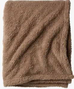 HASSELURT Plaider|Fleeceplaid 130x170 mørk sand Mørksand