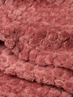 ROSENVIAL Plaider|Fleeceplaid 130x160 Rosa