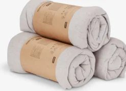 TINDRA Lagner|Frotté faconlagen 90x200x30 Grå