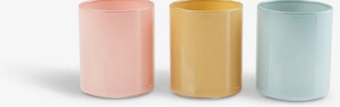 MATS Lysestager|Fyrfadsstage Ø6xH7cm assorteret