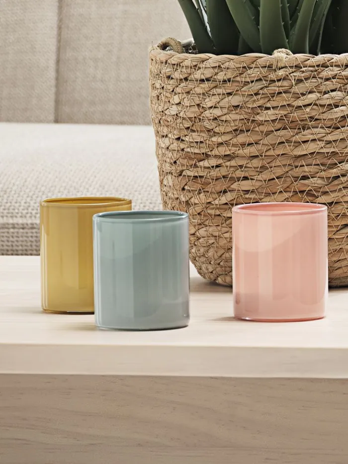 MATS Lysestager|Fyrfadsstage Ø6xH7cm assorteret