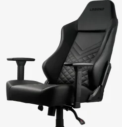 ABILDAA Gamer Stole|Gamer-stol kunstlæder Sort