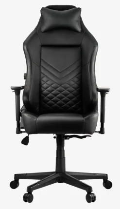 ABILDAA Gamer Stole|Gamer-stol kunstlæder Sort