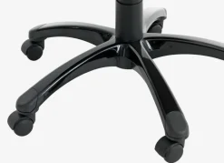 AGGESTRUP Gamer Stole|Gamer-stol grå kunstlæder/sort mesh