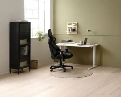 NIBE Gamer Stole|Gamer-stol sort kunstlæder/rød Sort+Rød