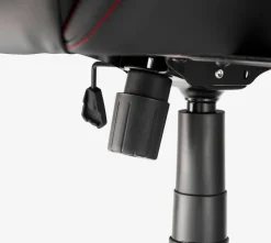 NIBE Gamer Stole|Gamer-stol sort kunstlæder/rød Sort+Rød