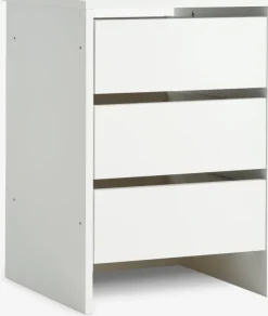 VIBY Tilbehør Til Garderobeskabe|Garderobeskabe|Garderobeindsats 3 skuffer hvid