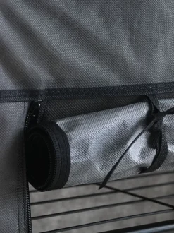 DAMHUS Tøjstativer|Tøjstativer|Garderobeskab 100x174 mørkegrå