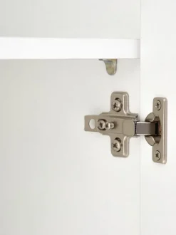 FANDRUP Garderobeskabe Med Skydedøre|Garderobeskabe Med Skydedøre|Garderobeskab 50x176 1 låge Hvid