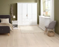 FREDENSBORG Garderobeskabe Med Skydedøre|Garderobeskabe Med Skydedøre|Garderobeskab 183x200 hvid